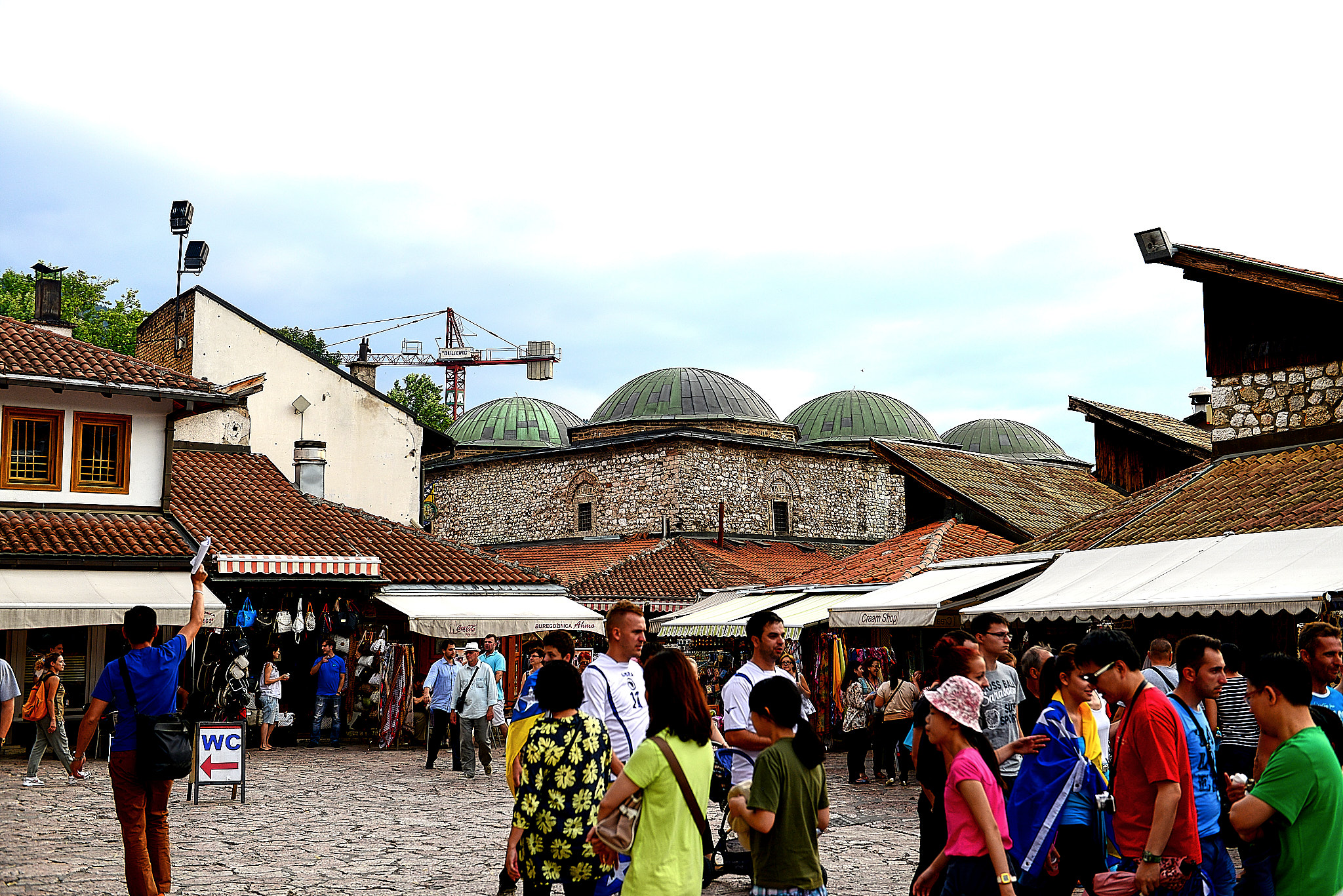 20120814 066 사라예보(라틴다리 근처 메인 거리)